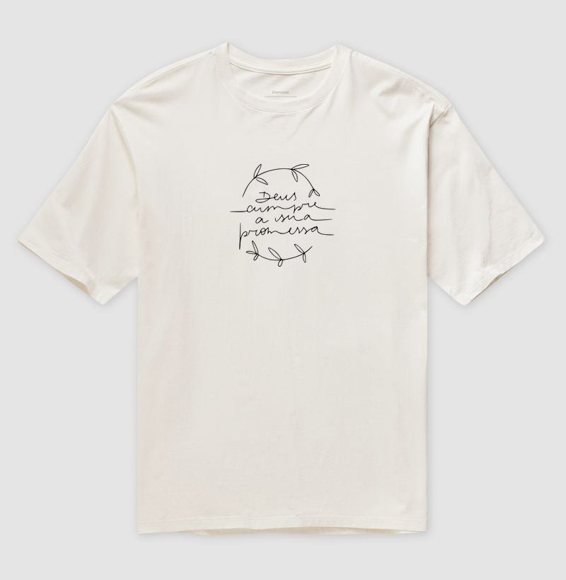 Camiseta Oversized Deus Cumpre