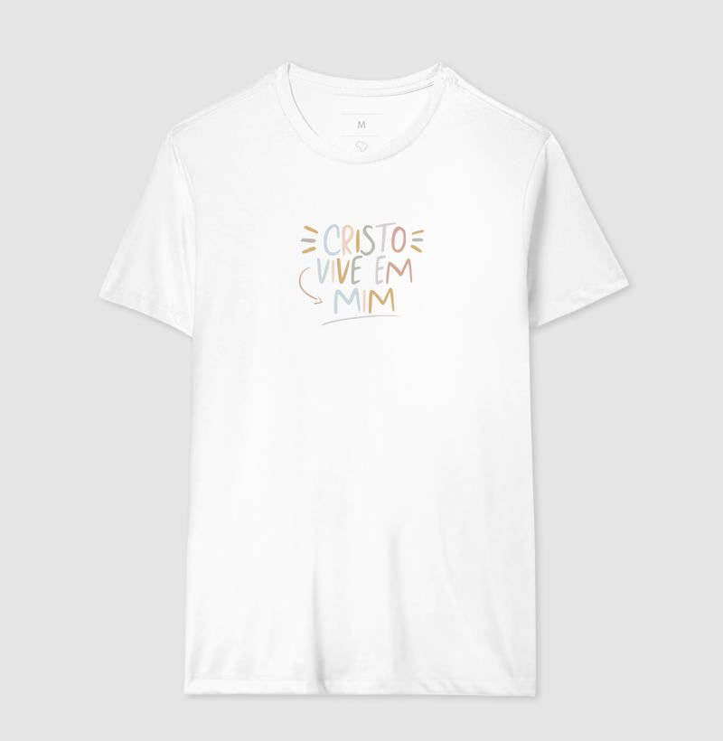 Camiseta Cristo Vive em Mim
