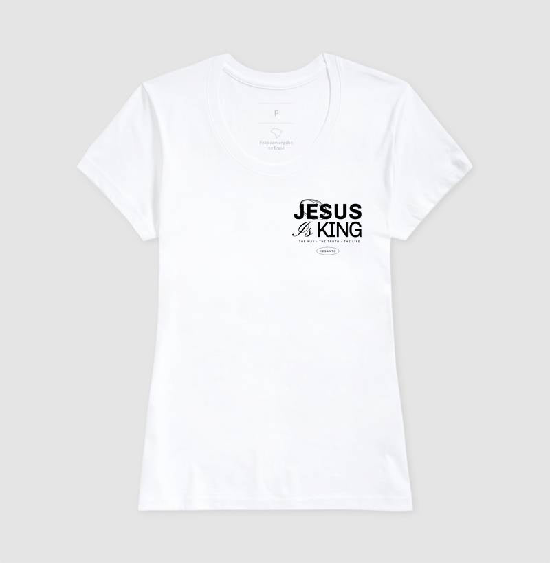 Camiseta Jesus is King