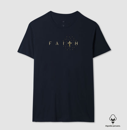 Camiseta algodão peruano Faith