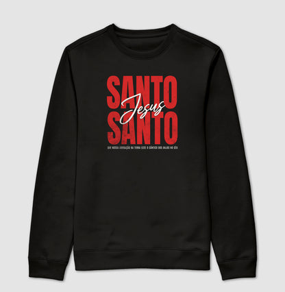 Moletom clássico Santo Santo - Jesus