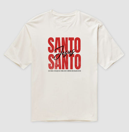 Camiseta oversized Santo Santo - Jesus