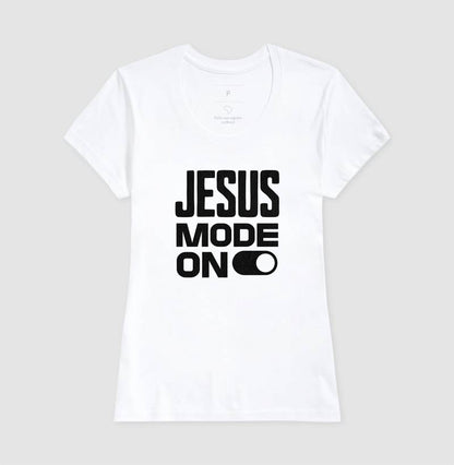 Camiseta Jesus Mode On