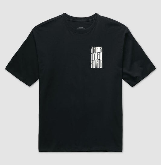 Camiseta oversized Jesus Meu Salvador