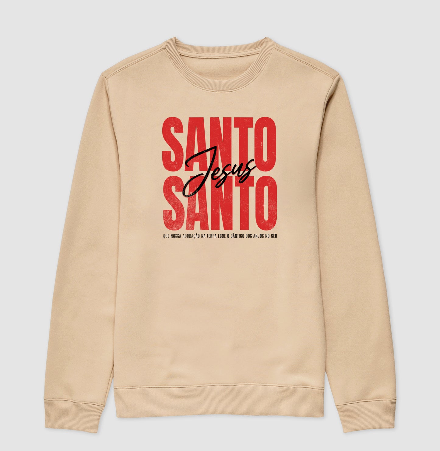 Moletom clássico Santo Santo - Jesus