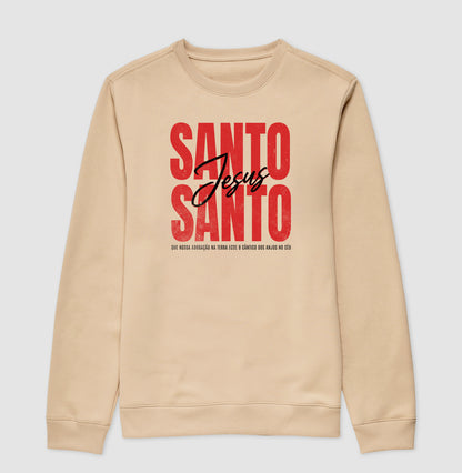 Moletom clássico Santo Santo - Jesus