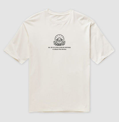 Camiseta oversized Ovelha de Jesus