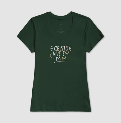 Camiseta Cristo Vive em Mim