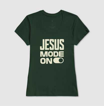 Camiseta Jesus Mode On