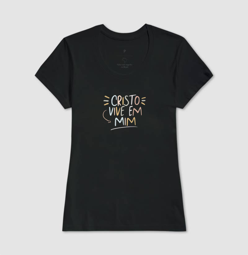 Camiseta Cristo Vive em Mim