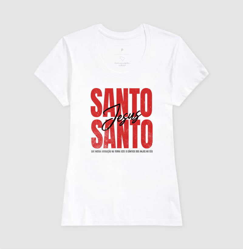 Camiseta Santo Santo - Jesus