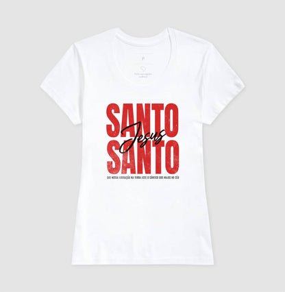 Camiseta Santo Santo - Jesus