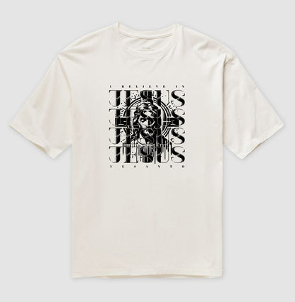 Camiseta oversized I Believe