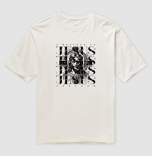 Camiseta oversized I Believe