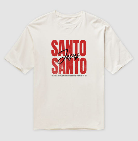 Camiseta oversized Santo Santo - Jesus