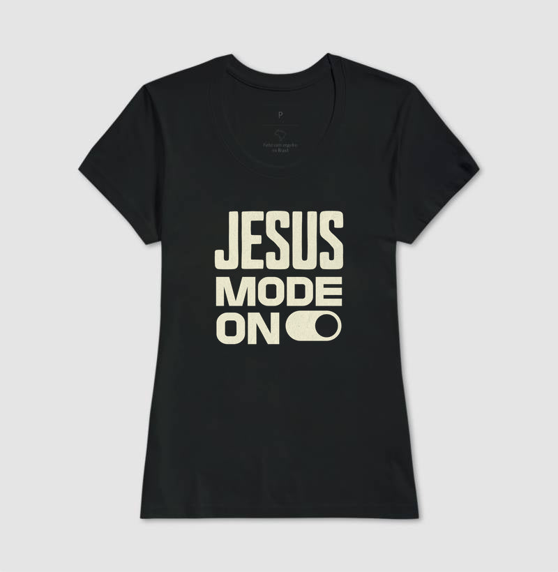 Camiseta Jesus Mode On