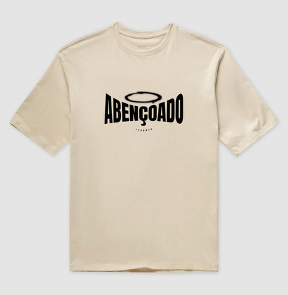 Camiseta Oversized Abençoado