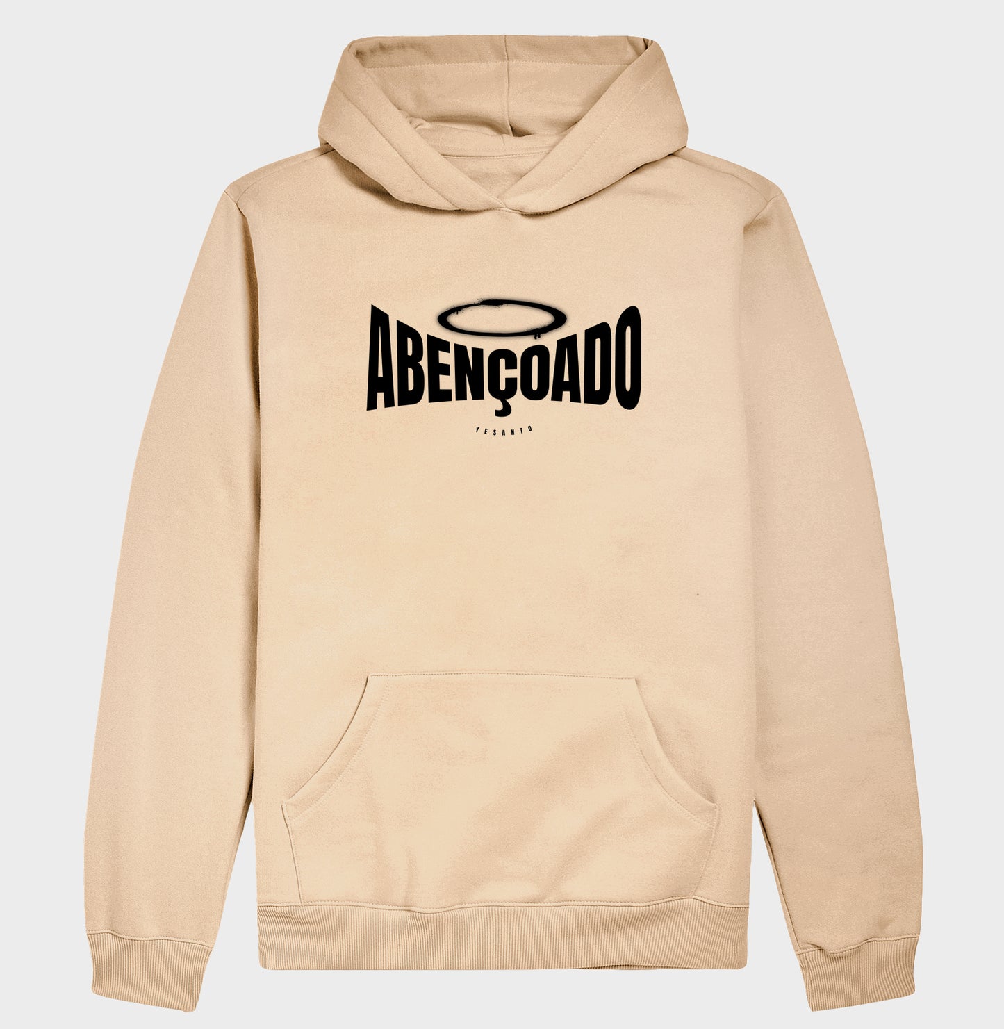 Moletom com capuz Abençoado