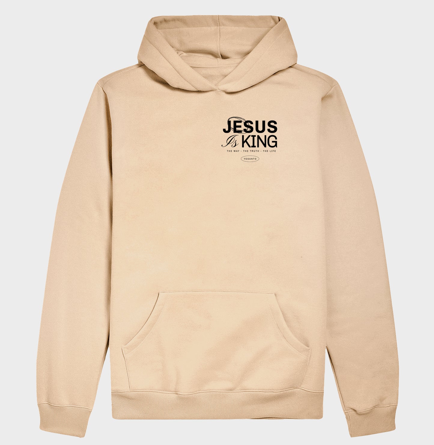 Moletom com capuz Jesus is King