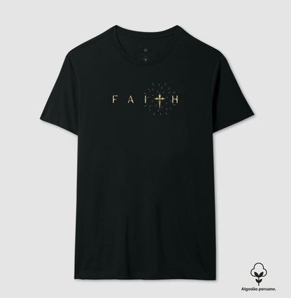 Camiseta algodão peruano Faith