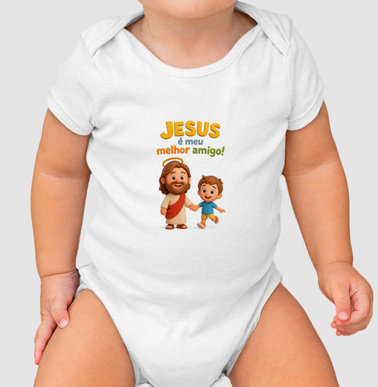 Body infantil Meu melhor amigo