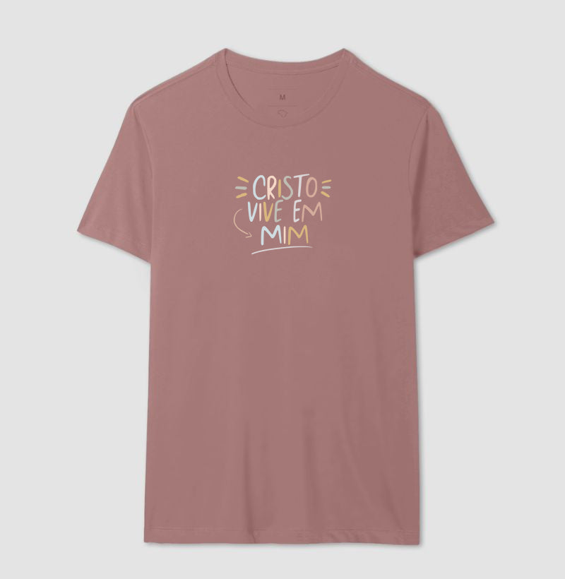 Camiseta Cristo Vive em Mim