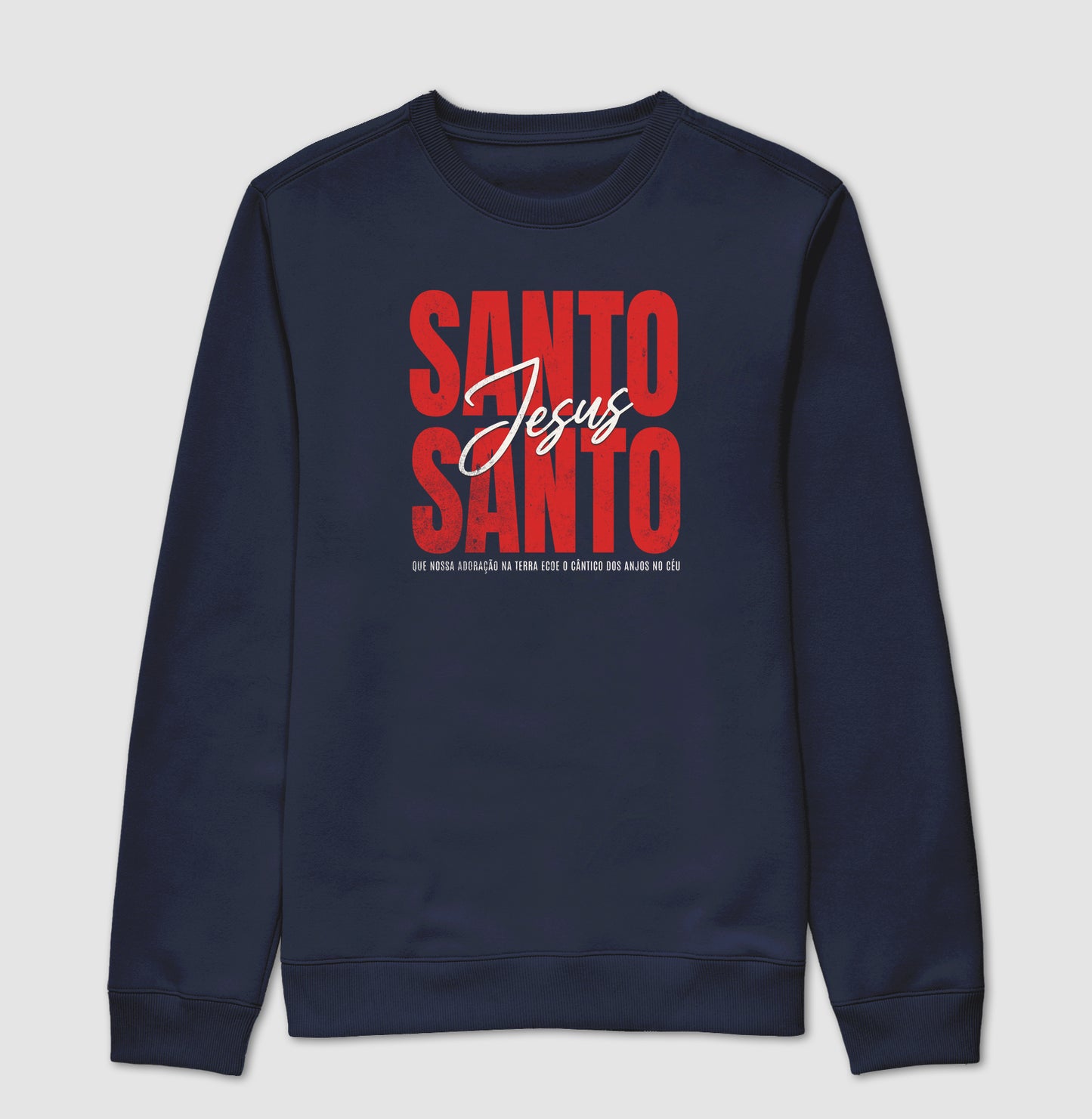Moletom clássico Santo Santo - Jesus