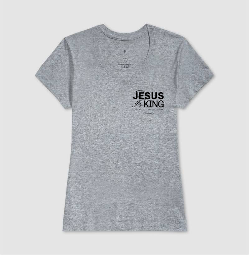 Camiseta Jesus is King