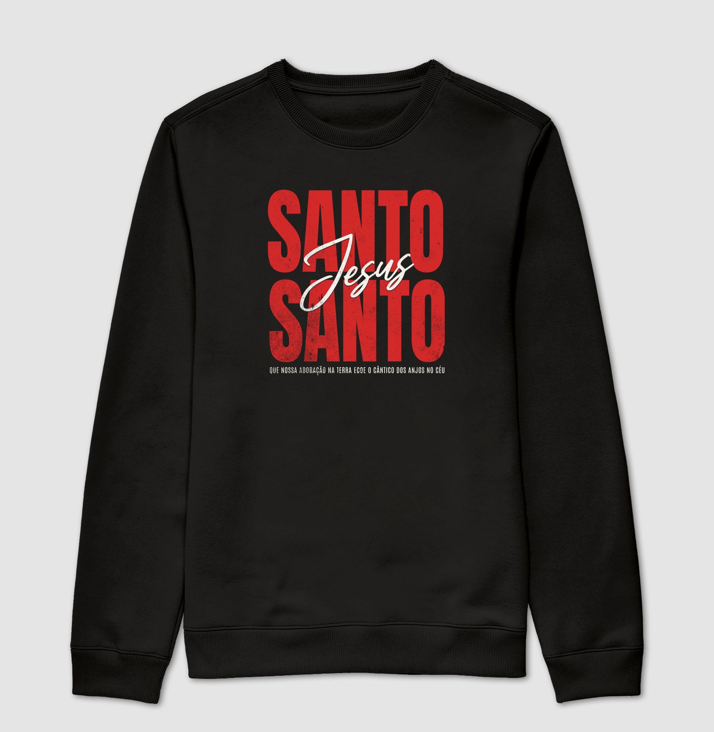 Moletom clássico Santo Santo - Jesus