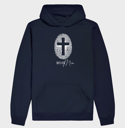 Moletom com capuz Deus em Mim