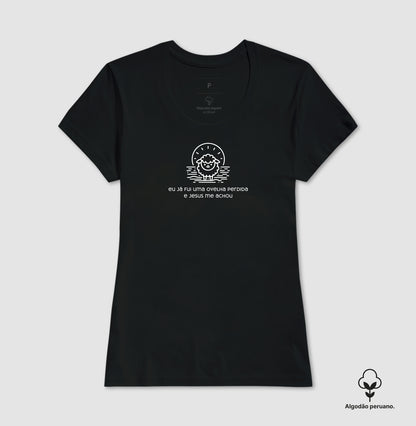 Camiseta algodão peruano Ovelha de Jesus