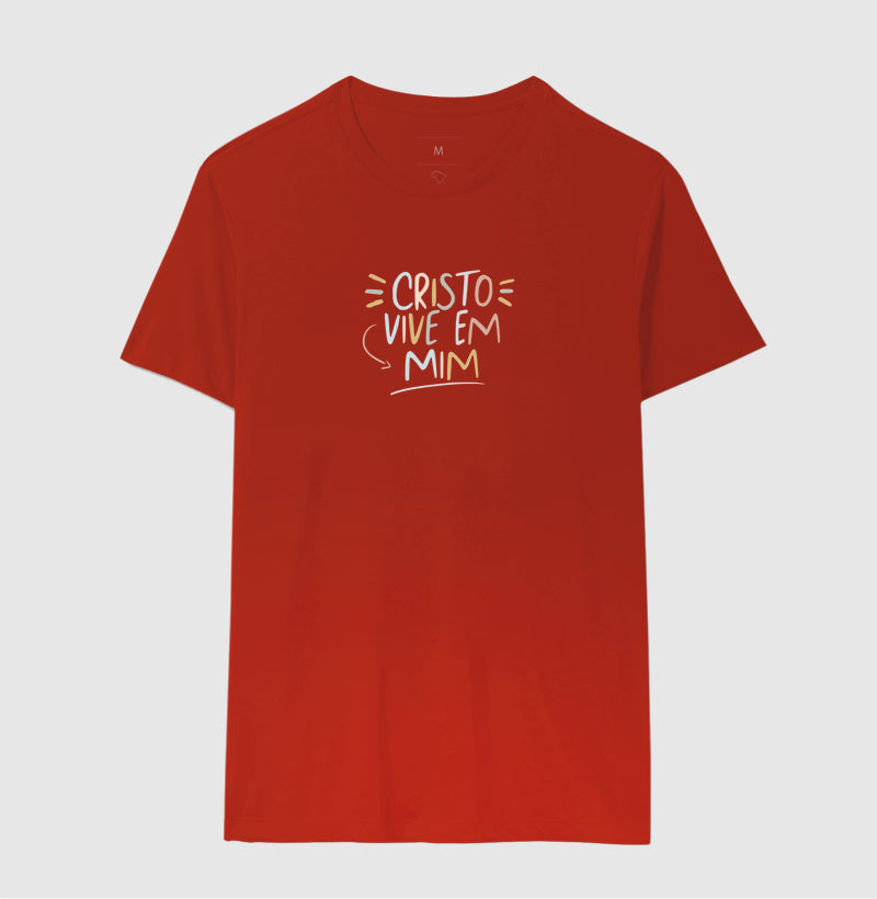 Camiseta Cristo Vive em Mim