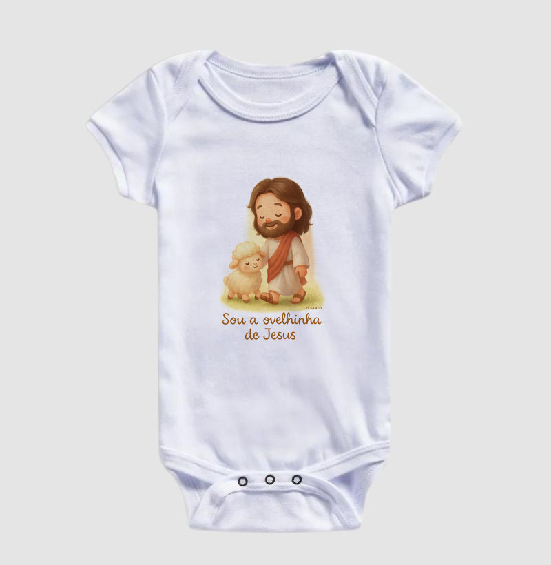 Body infantil Ovelhinha de Jesus