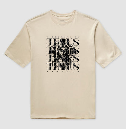 Camiseta oversized I Believe