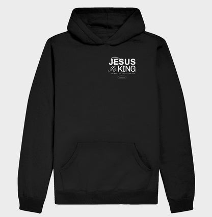 Moletom com capuz Jesus is King