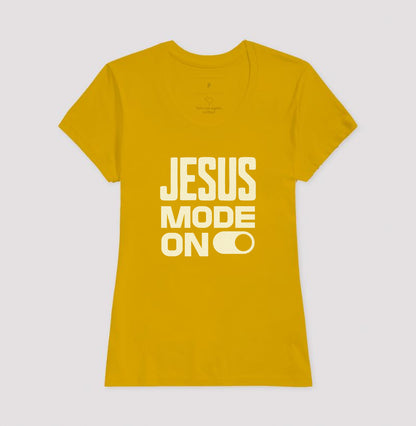 Camiseta Jesus Mode On