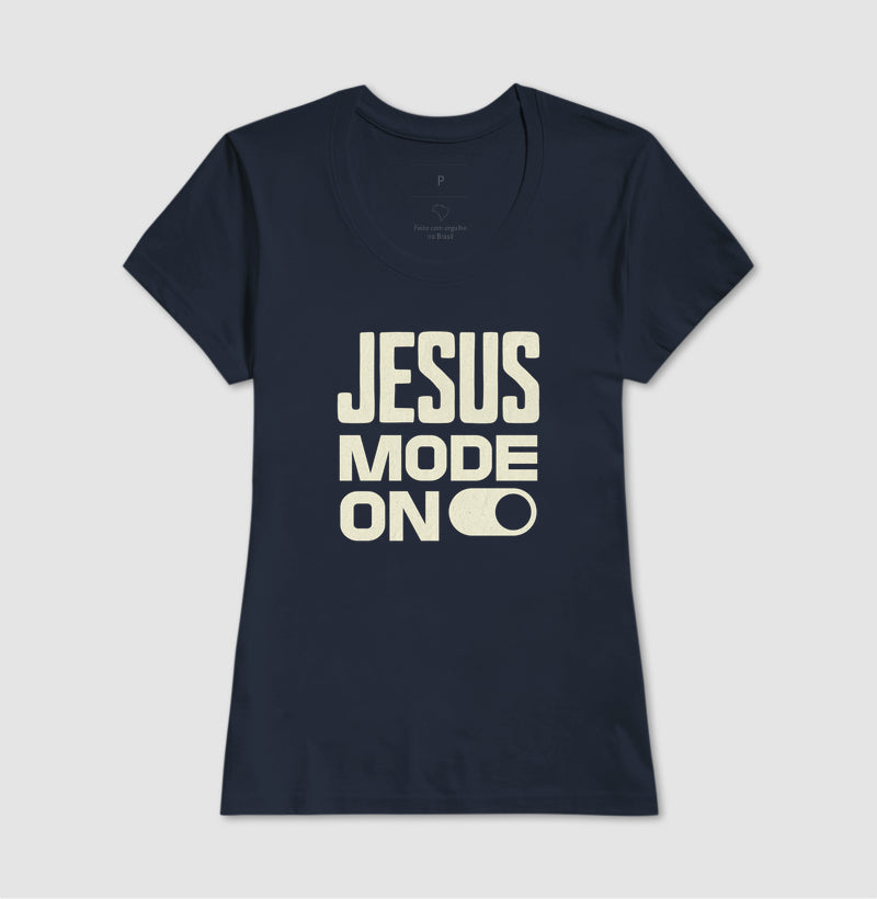 Camiseta Jesus Mode On
