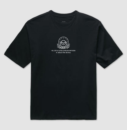 Camiseta oversized Ovelha de Jesus
